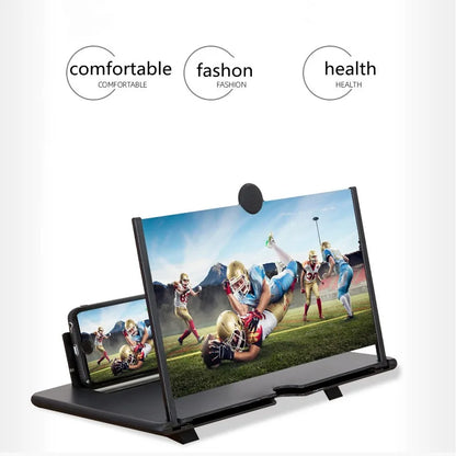 10/12 Inch Mobile Phone Screen Amplifier Multi-Functional HD Amplifier HD Screen Magnifying Glass Anti-Blue Light Eye Protection