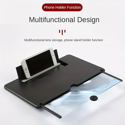 10/12 Inch Mobile Phone Screen Amplifier Multi-Functional HD Amplifier HD Screen Magnifying Glass Anti-Blue Light Eye Protection